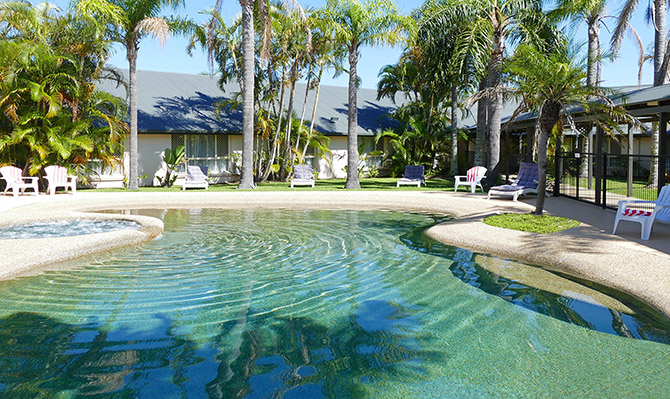 Relax by the pool