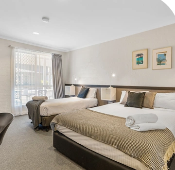 Standard Motel-Style Rooms Budget Friendly