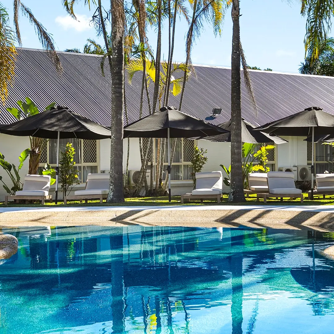 resort salt water lagoon pool